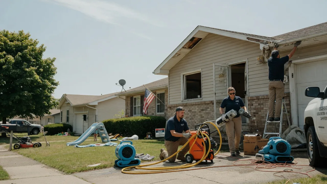 Water Damage Restoration in Iowa City, IA near me